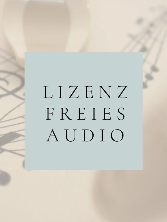 Lizenzfreie Audios für Social Unternehmensprofile