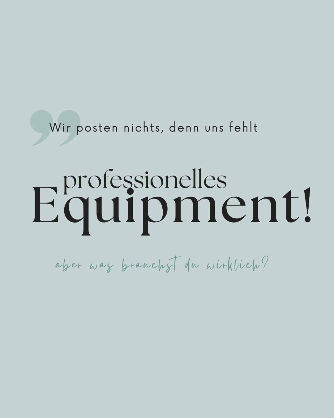 Equipment